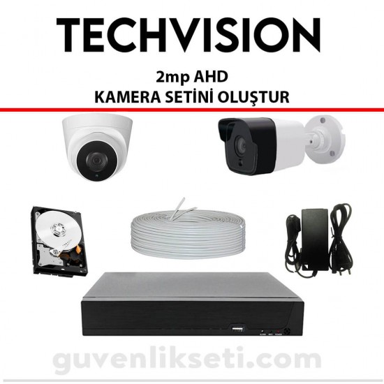 Techvision 2mp Ahd - Kendi Setini Oluştur